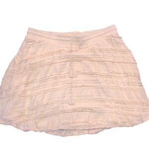 Torrid lace ivory skirt with tassels size 2X